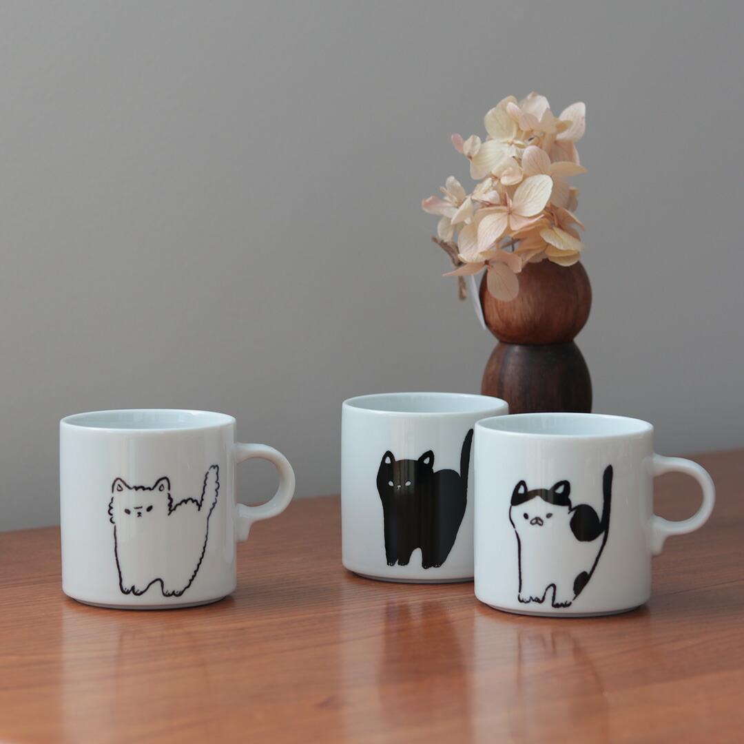 楽天市場】アンニュイマグ ネコ マグカップ コーヒー かわいい 大人