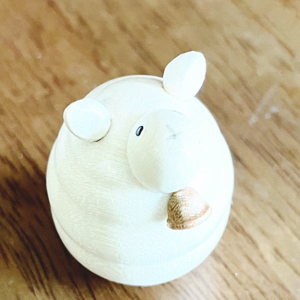 楽天市場】木製の十二支（干支） の ひつじ（羊）の起き上がりこぼし