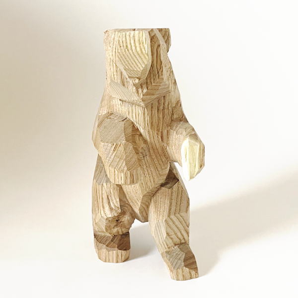 楽天市場】 木彫り熊 : 阿寒湖 きりり