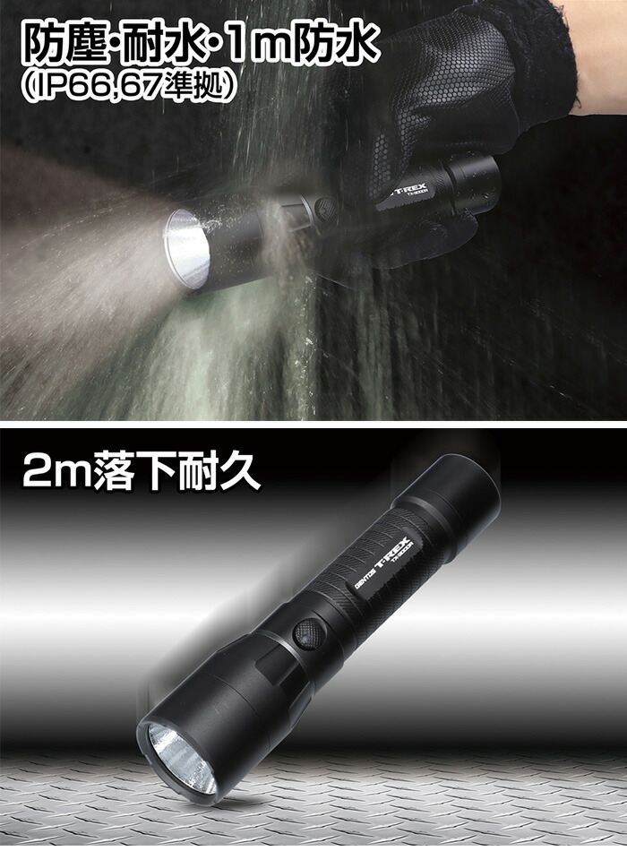 楽天市場】ジェントス LEDハンディライト TXシリーズ GENTOS TX-3000R