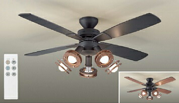 楽天市場】【送料無料】大光電機 ASL-513 シーリングファン セット品