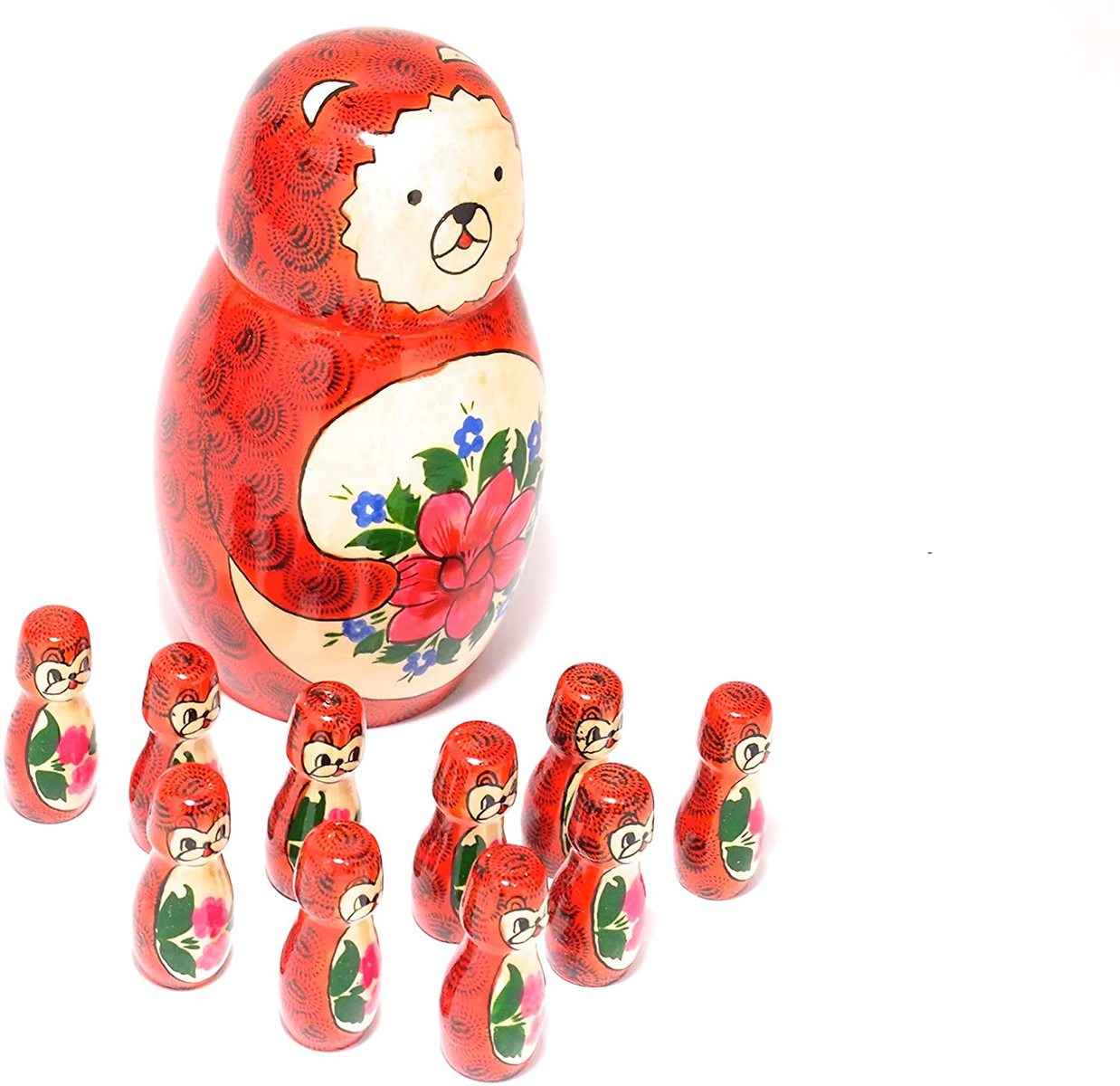 楽天市場】セミョーノフ 数遊び おもちゃ 10ピース入り (くま) ロシア