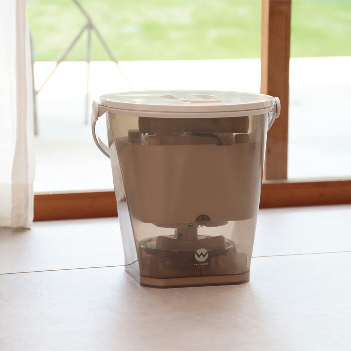 楽天市場】バケツ型洗濯機 ブラッシュボーイ TOM-12 Pro シービー