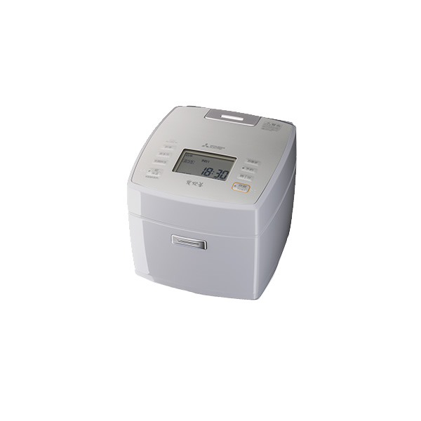楽天市場】三菱電機 5.5合炊き 炊飯器 炭炊釜 備長炭 NJ-VEC10-H 淡雲