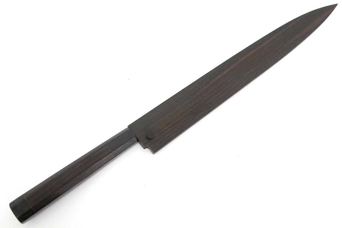 楽天市場】【中古】【未使用品】鐵剱良政 柳刃包丁 本焼 一尺 平鏡面