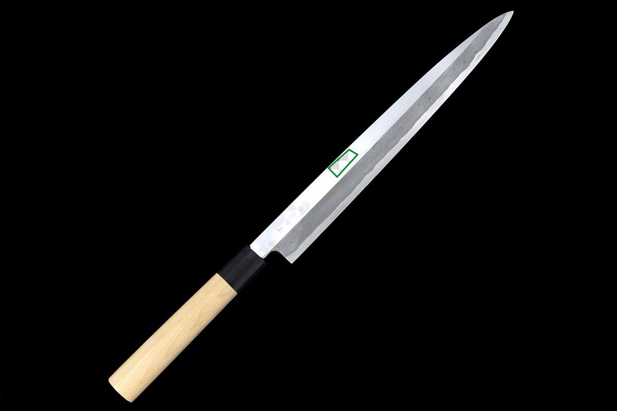 楽天市場】【中古】【美品】尚台正吉 柳刃包丁 霞 尺一 上 朴柄 名入