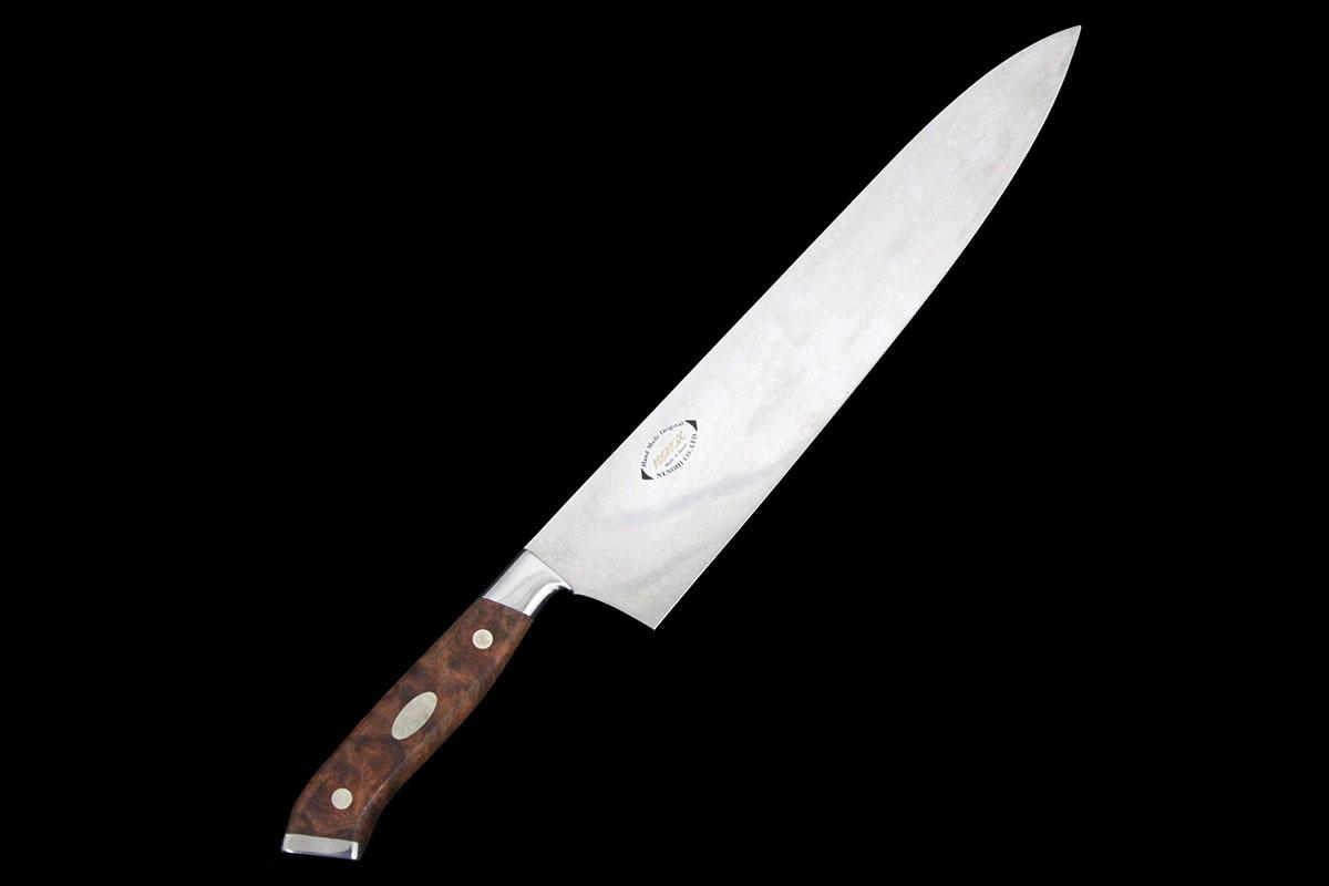 楽天市場】【中古】【未使用品】子の日 牛刀 洋包丁 300mm NENOX 花梨