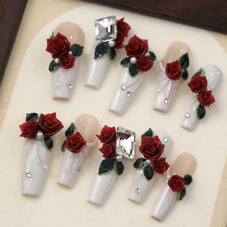 楽天市場】バラ ネイルパーツ アクセサリーパーツ 立体 パーツ ネイル