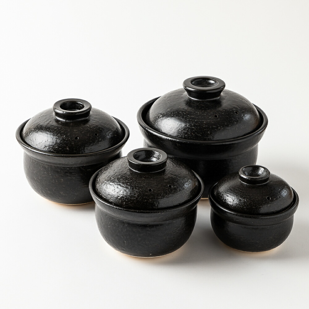 楽天市場】AKOMEYA TOKYO/ 有田焼 黒釉 ごはん土鍋 1合/2合/3合/5合