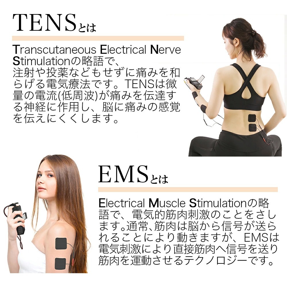 楽天市場】毎日発送 低周波 マッサージ機 iStim EV-804 ジェルパット8