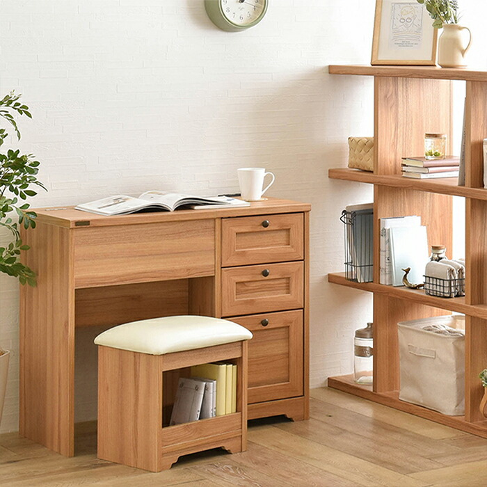 楽天市場】【豪華特典2個付き】ドレッサー デスク ホワイト 姫系 ロー