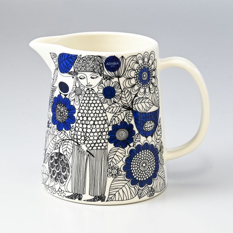 楽天市場】アラビア ARABIA パストラーリ ブルー ピッチャー 水差し