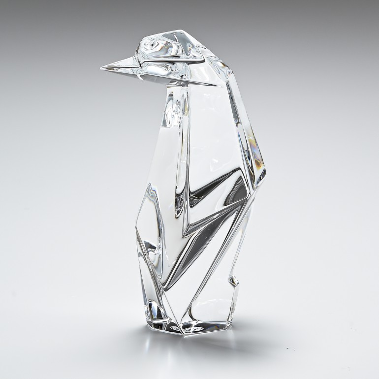 楽天市場】バカラ クリスタルフィギュア オリガミ ペンギン 置物