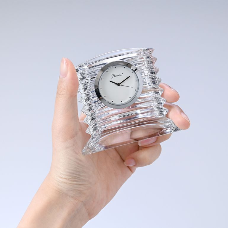 楽天市場】【名入れ可有料】バカラ Baccarat クリスタル置時計