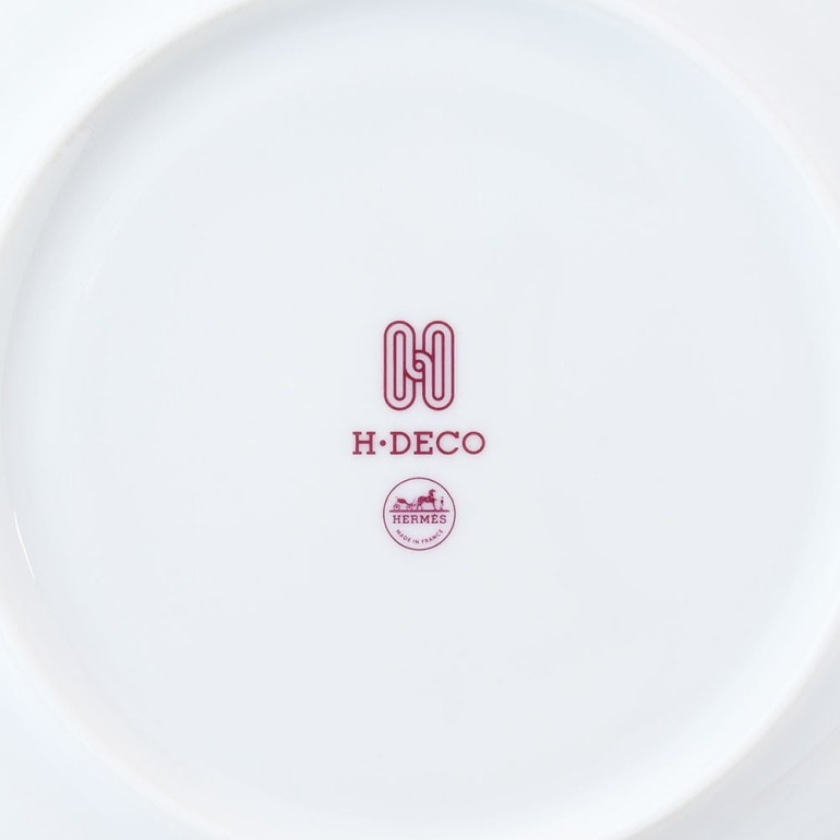 楽天市場】エルメス HERMES プレート ペア Hデコ H DECO ROUGE Hデコ