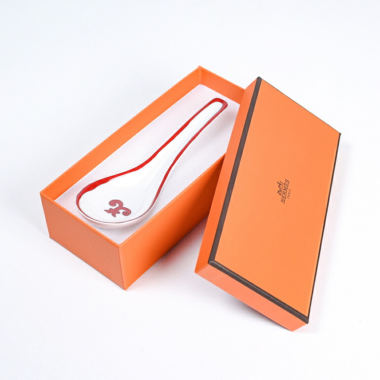 楽天市場】エルメス HERMES スープスプーン ガダルキヴィール CUILLERE