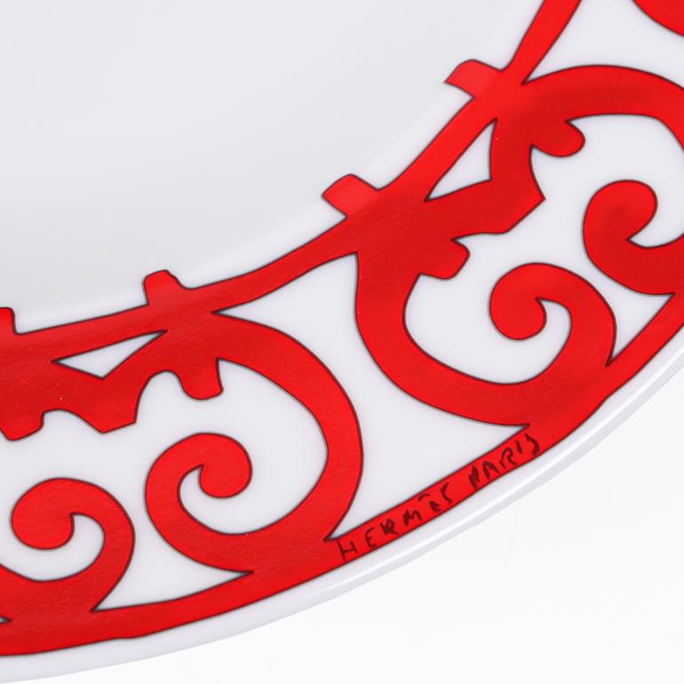 楽天市場】エルメス HERMES ディーププレート 22cm ペア 深皿 パスタ皿