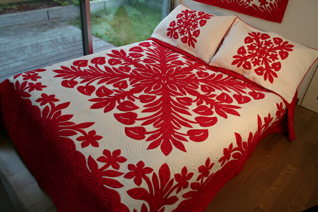 楽天市場】ハワイアンキルト サザンフォレストのむら染め本格オーダー