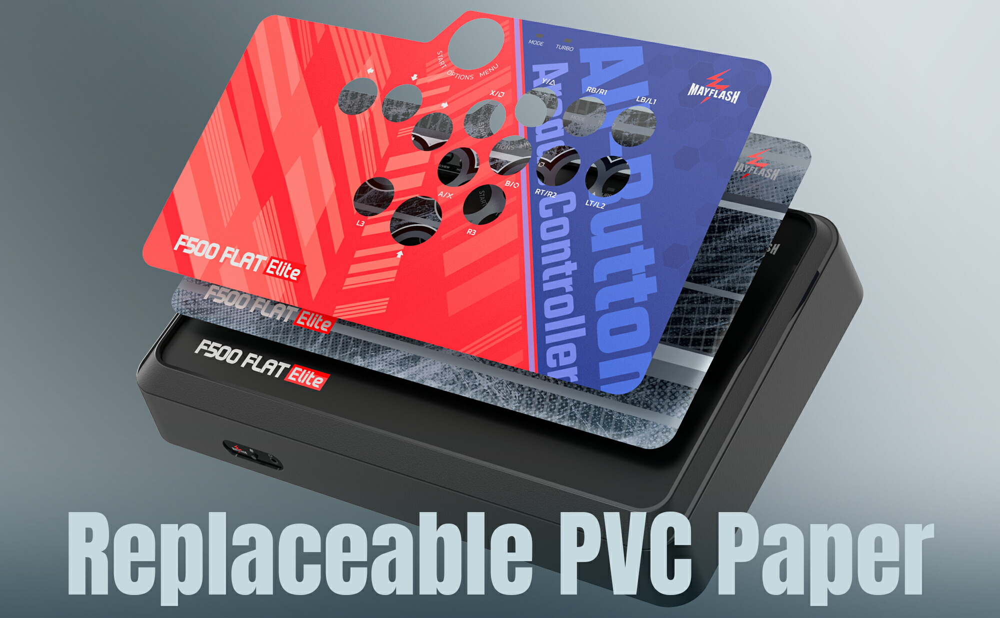 楽天市場】Mayflash F500 FLAT Elite 三和電子製ボタン採用 レバーレス