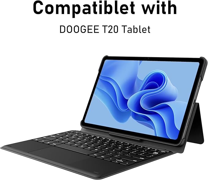 楽天市場】Doogee T20 タブレット専用 Wireless Keyboard Case