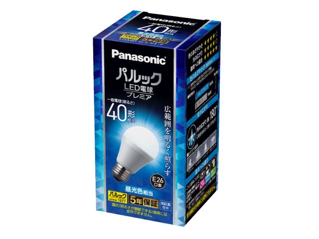 パナソニック 電球 led 40形」の人気商品一覧 | 安い商品を通販サイト