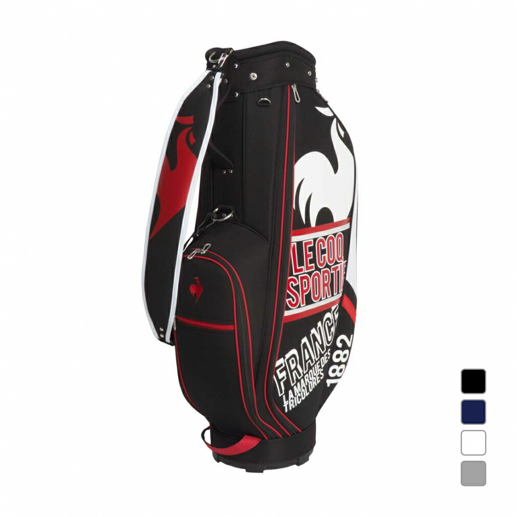 楽天市場】ルコック キャディバッグ（カラーブラック）（スポーツ