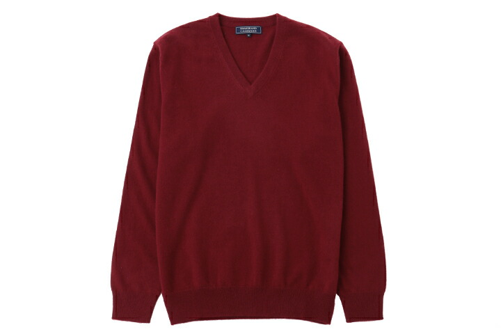 楽天市場】セーター カシミヤ100％☆1897年創業【ALPHA】メンズV