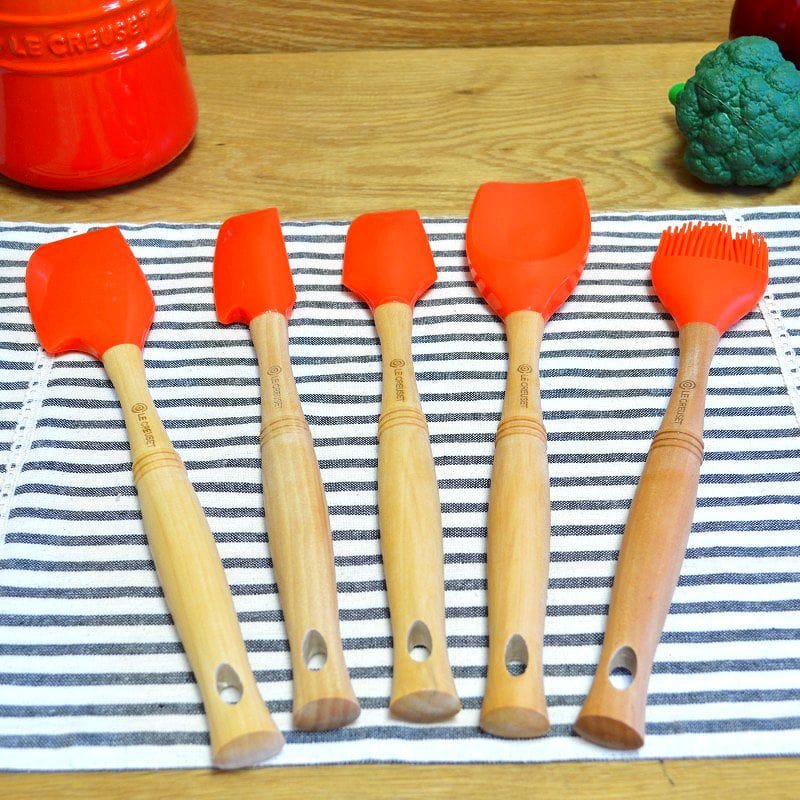 楽天市場】ル・クルーゼ クッキング ツール 5本セット シリコン