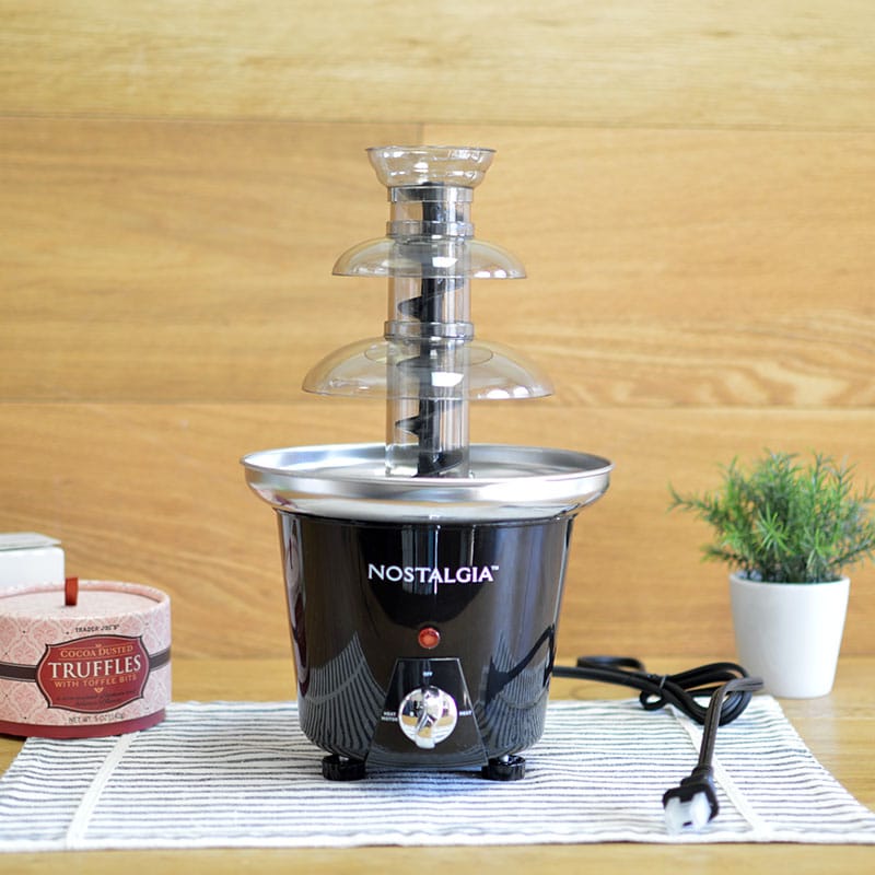 楽天市場】ノスタルジア 2段 ミニサイズチョコレートファウンテン