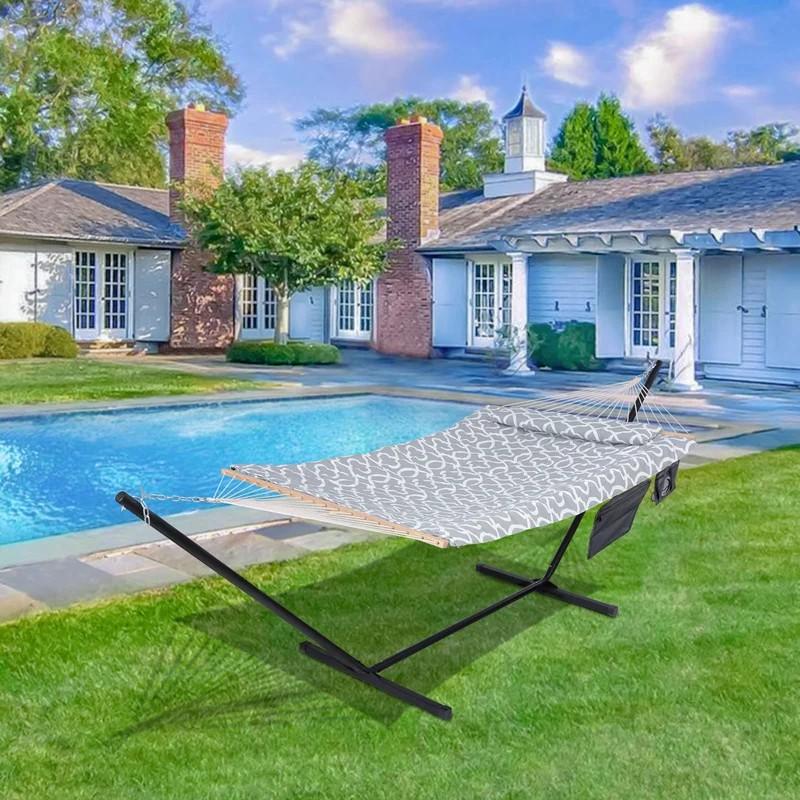 楽天市場】ハンモック スタンド付 ダブル 2人 215kgまで Sol 72