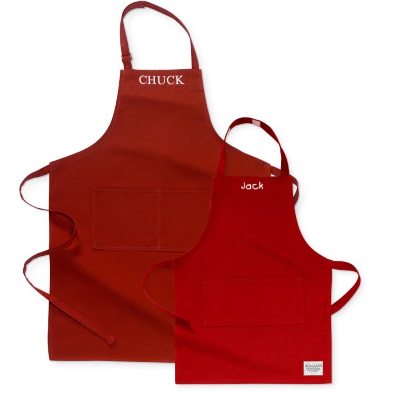 楽天市場】ウイリアムズ・ソノマ エプロン ローマ字名入れ可 (別途料金