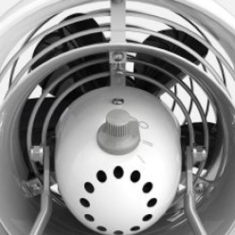 楽天市場】卓上扇風機 レトロ ボルネード サーキュレーター ミニ