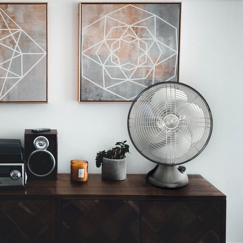 楽天市場】ボルネード 扇風機 ビンテージファン シルバースワン 3