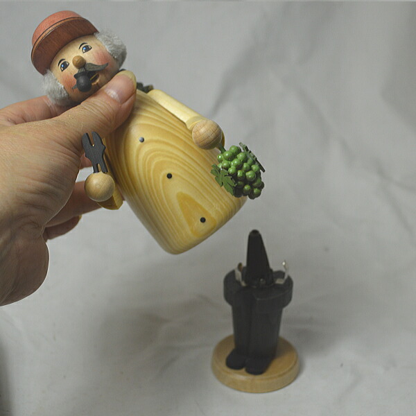 楽天市場】全国送料無料！ドイツお香人形（サンタクロース