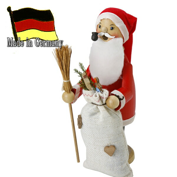 楽天市場】全国送料無料！ドイツお香人形（サンタクロース