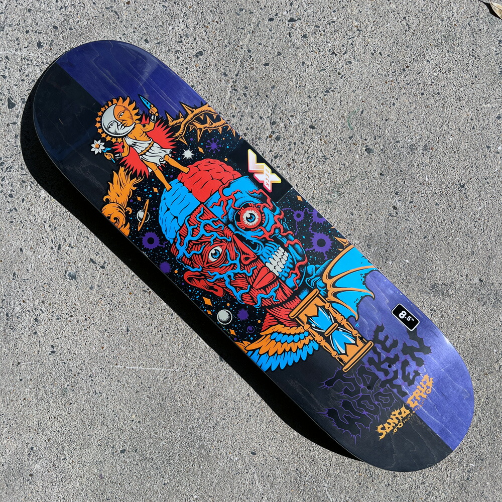 楽天市場】サンタクルーズ SANTA CRUZスケボー デッキ 8.5 WOOTEN
