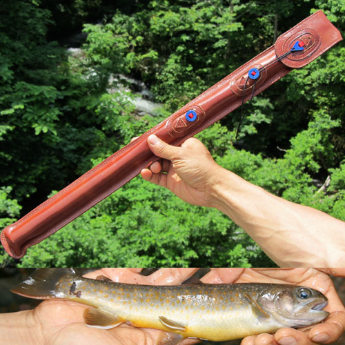 楽天市場】「こういうギフトを探していた！！」革素材の釣竿入れ「The