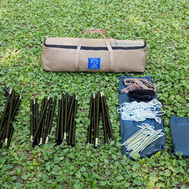 楽天市場】在庫処分特価】【ソロキャンプに最適】ホールアース(WHOLE