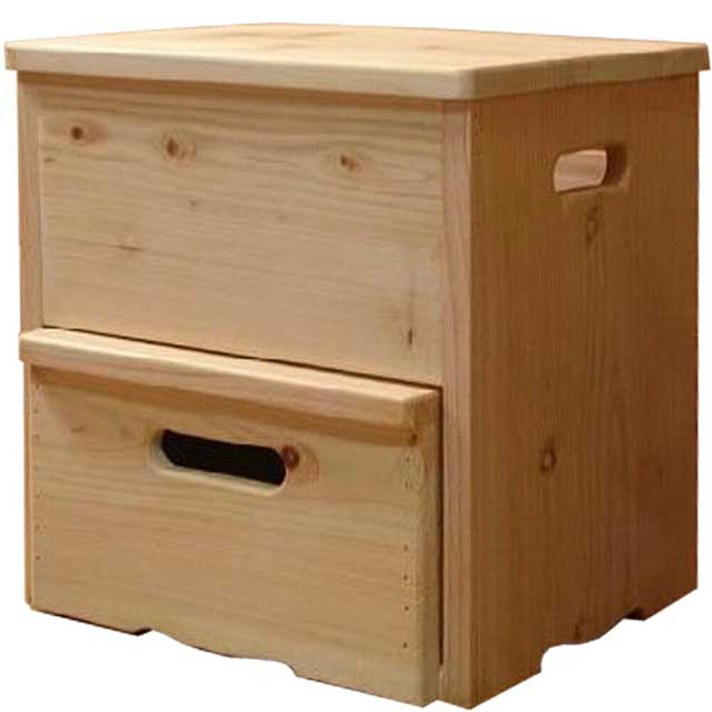 楽天市場】【期間限定10％OFF】踏み台 引き出し式踏み台 ライトオーク