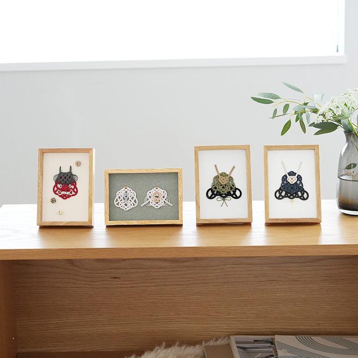 楽天市場】【アンジェ別注】hare 水引で結ぶ 節句のフレーム 日本製