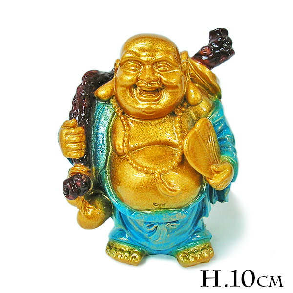 楽天市場】布袋様の置物 月見布袋10号 高岡銅器 送料無料 : 美術工芸の檜屋