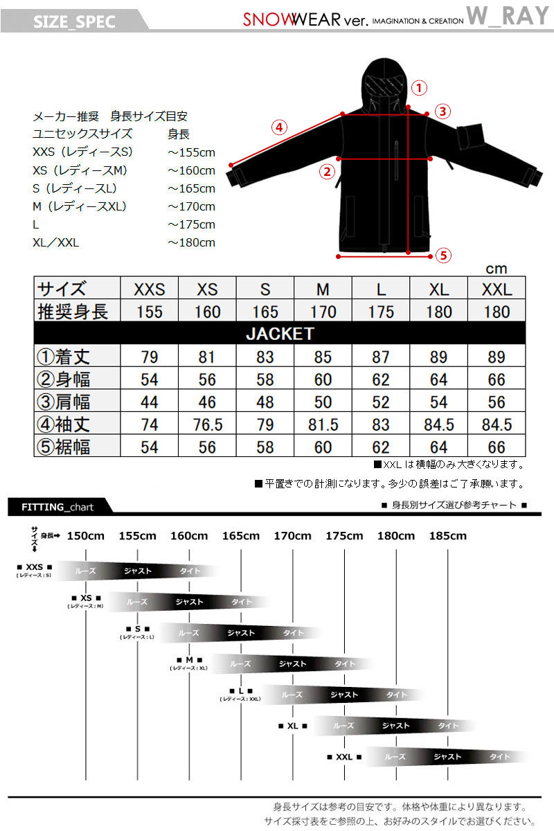 楽天市場】スノーボードウェア レディース ジャケット 単品 上 スノボ
