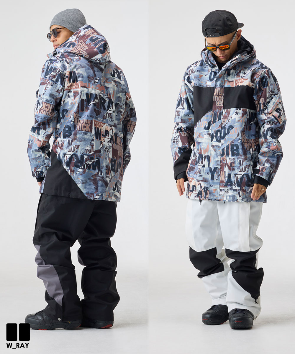 楽天市場】スノーボードウェア スノボウェア 上下セット スノーボード