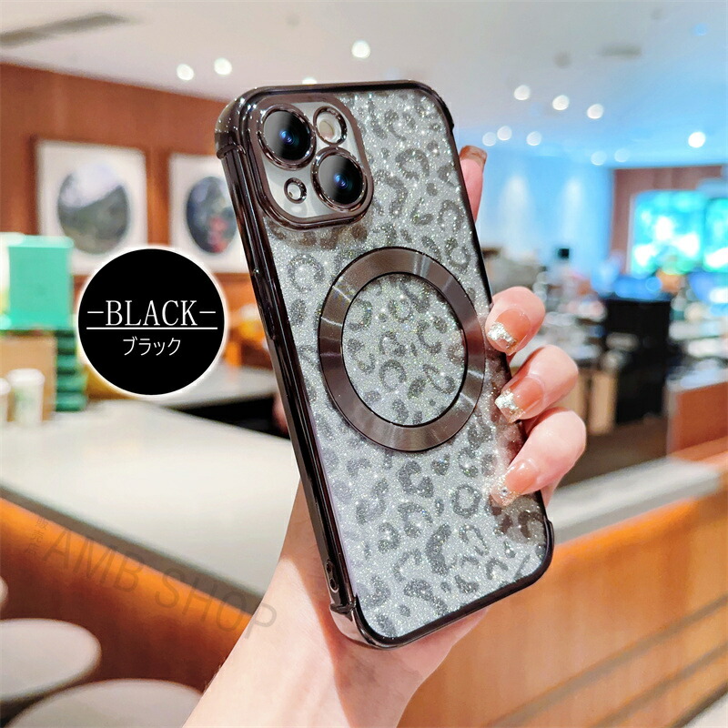 楽天市場】豹柄 iPhoneケース クリア MagSafe対応 iPhone17e iPhone15