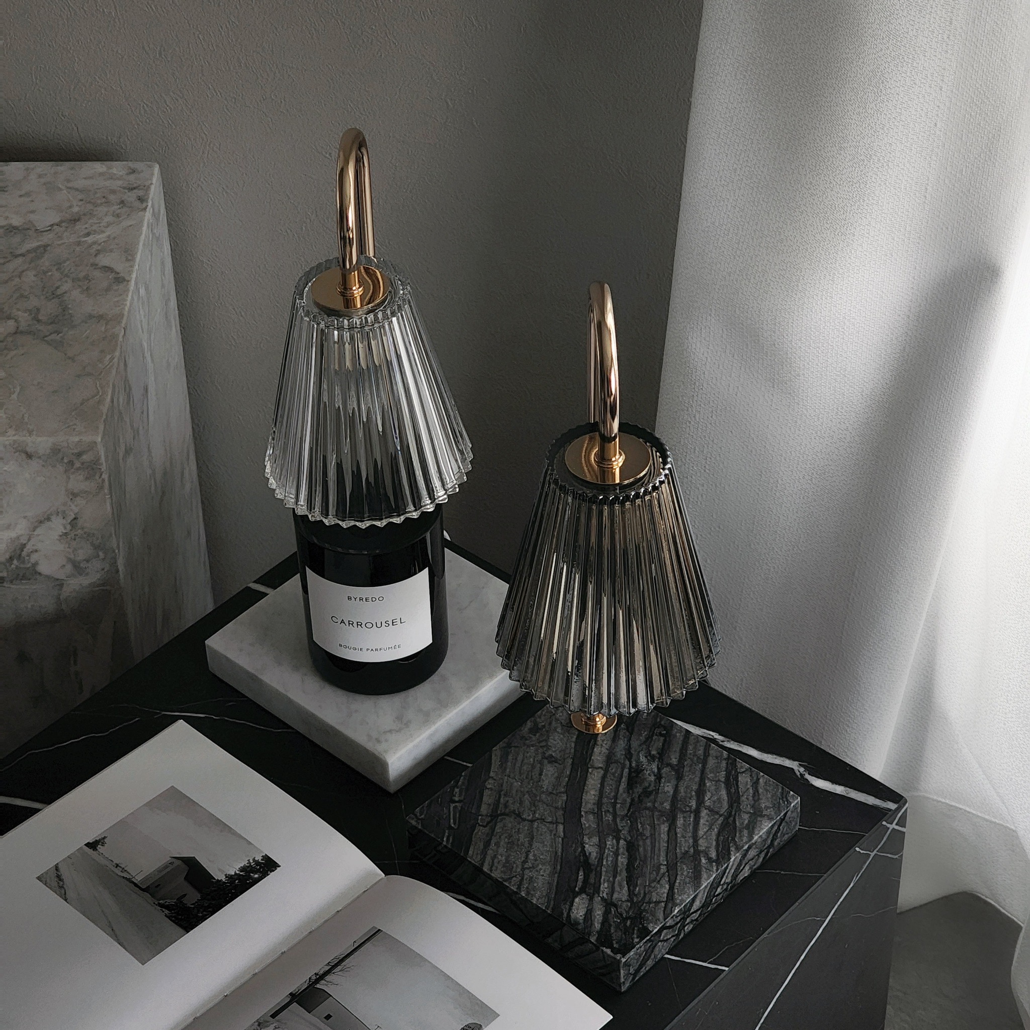 楽天市場】【キャンドルウォーマー ストライプガラス】【調光＋