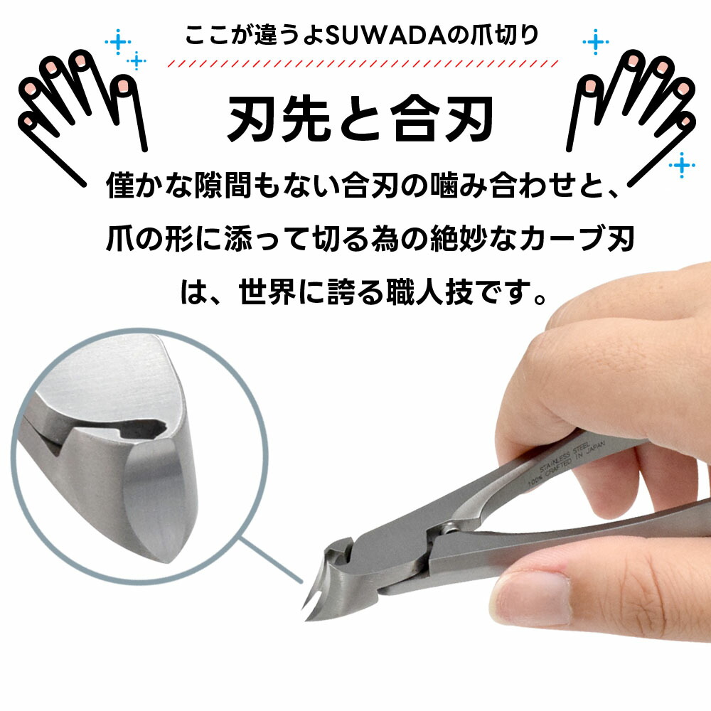 楽天市場】SUWADA 爪切り 諏訪田 スワダ【クラシック L】正規品