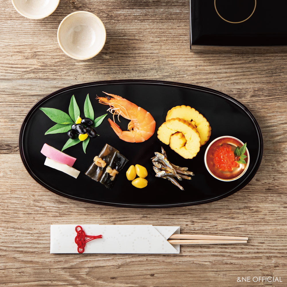 楽天市場】【全品5%OFFクーポン配布中！】越前塗り 小判型 おぼん ハレ