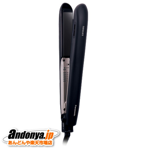 楽天市場】パナソニック eh-hs0j-k ストレートアイロン ナノケア