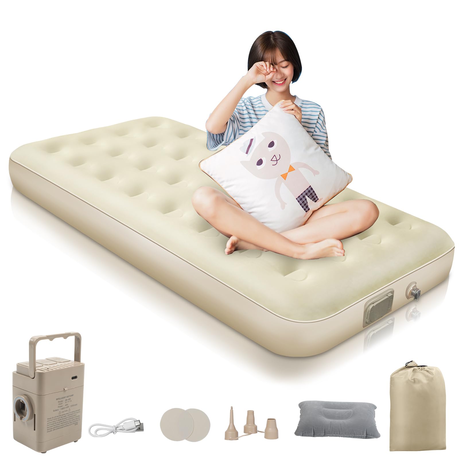 キャンプ用ベッド コット エアベッド 電動ポンプ内蔵」の人気商品一覧