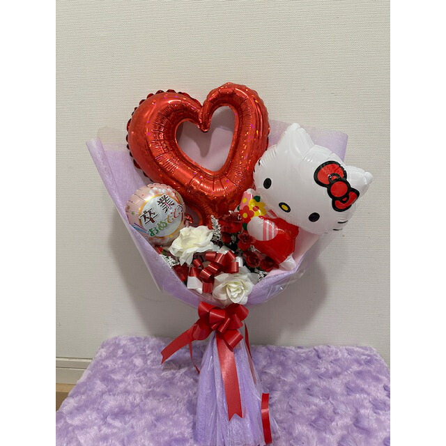 楽天市場】キャラクターバルーンバンチR（ハローキティ） 卒業 卒業式